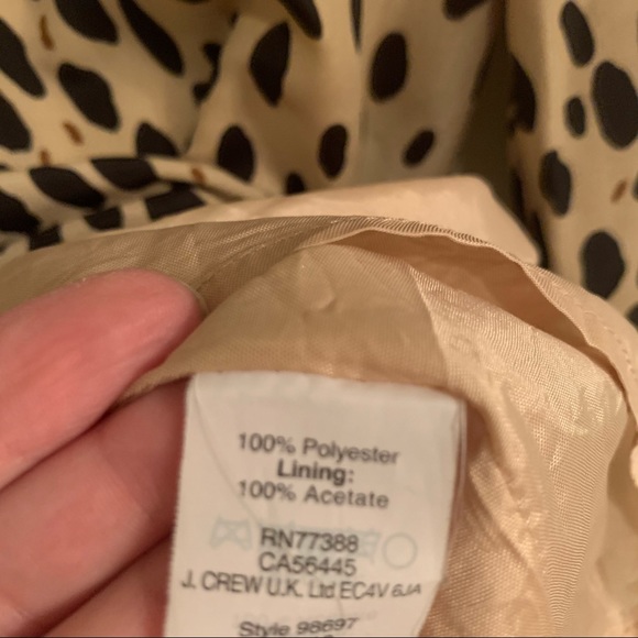 J Crew Factory Leopard Print Shift Dress - Picture 6 of 12